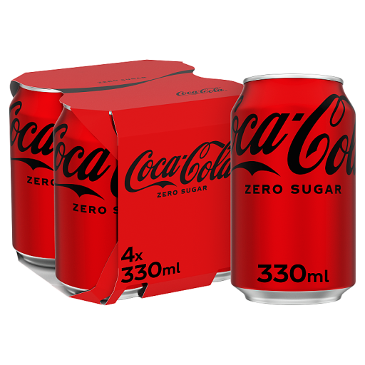 Coke Zero Sugar Cans