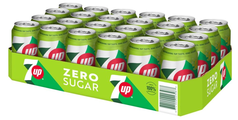 7up zero can 24*330ML DRS