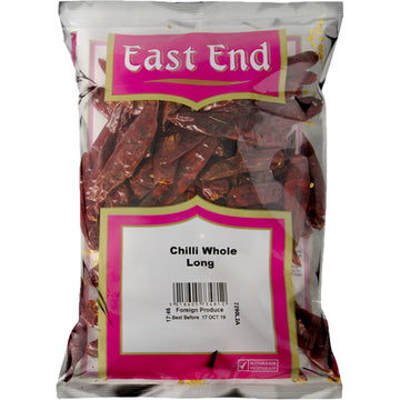 East End Chilli Whole Long 1KG