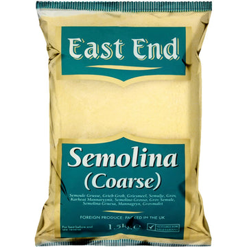 East End Semolina Coarse 1.5KG