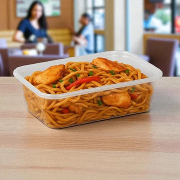 Plastic Container With lids 650 (250Pcs)